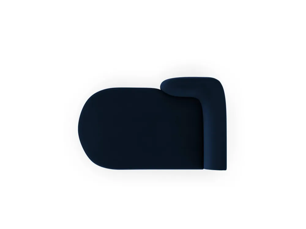 Chaise longue Miley links velvet Beso Lux Group