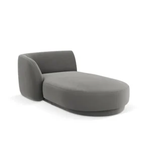Chaise longue Miley links velvet Beso Lux Group