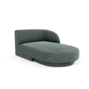 Chaise longue Miley rechts chenille Beso Lux Group