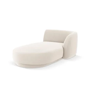 Chaise longue Miley rechts velvet Beso Lux Group