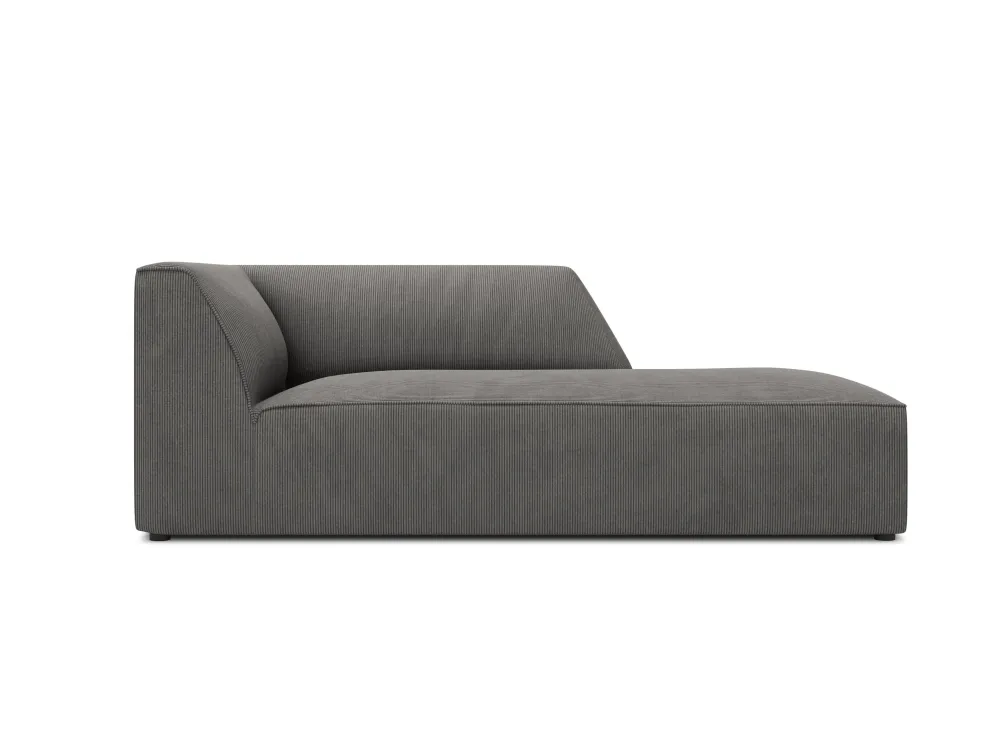 Chaise longue rechts Sao ribstof Beso Lux Group