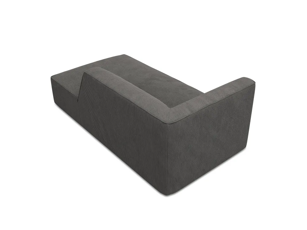 Chaise longue rechts Sao ribstof Beso Lux Group