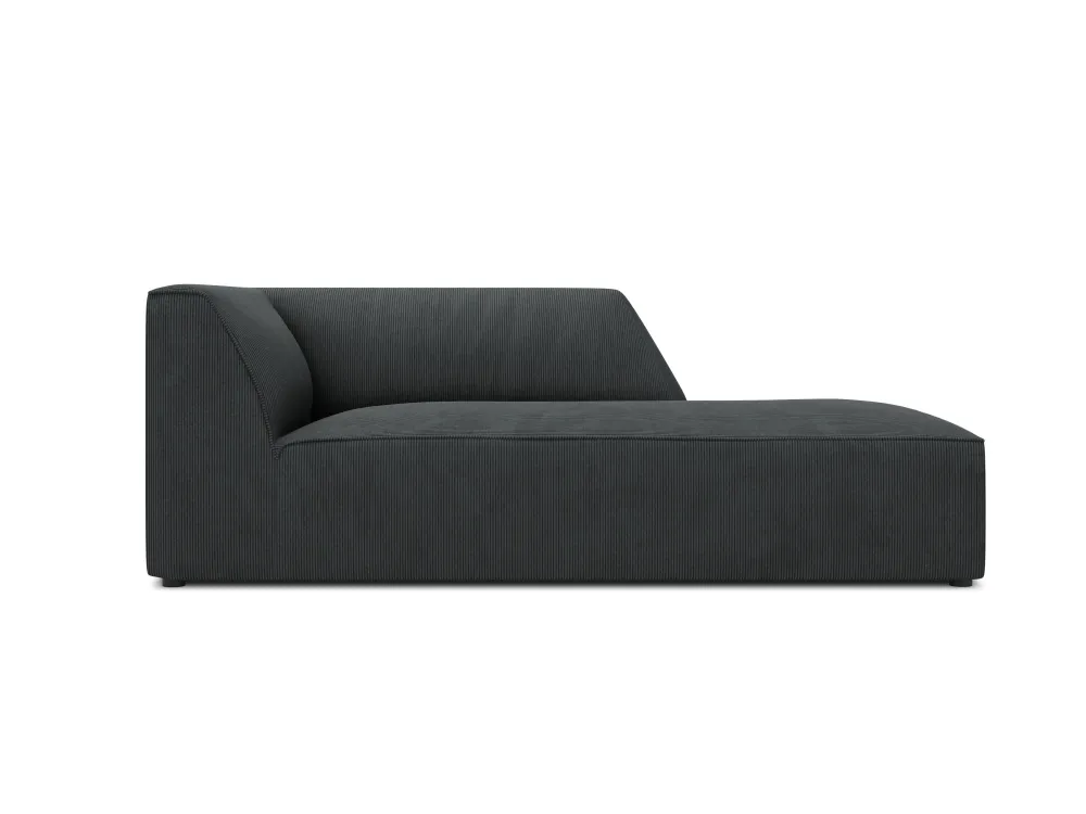 Chaise longue rechts Sao ribstof Beso Lux Group