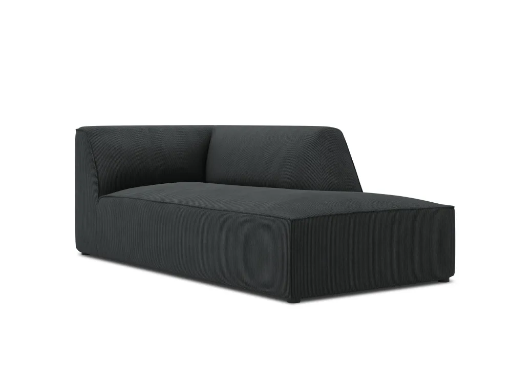 Chaise longue rechts Sao ribstof Beso Lux Group