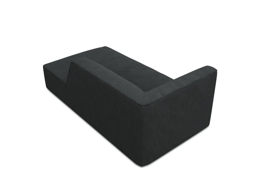 Chaise longue rechts Sao ribstof Beso Lux Group