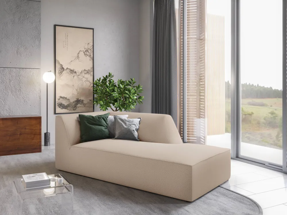 Chaise longue Sao rechts Beso Lux Group