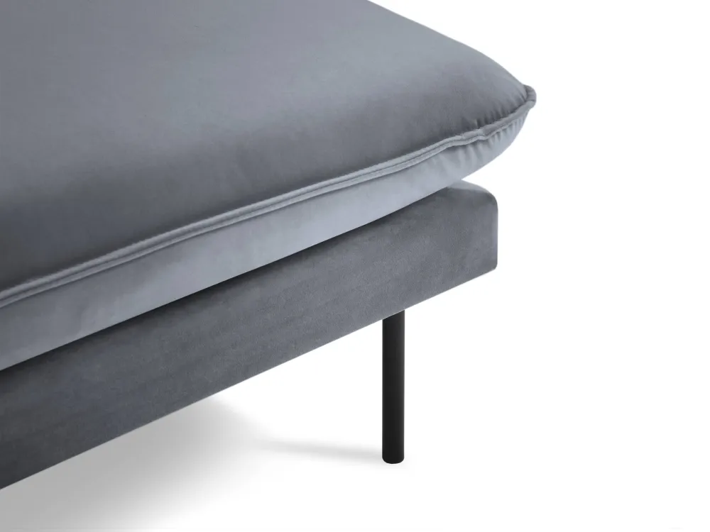 Chaise longue Vienna rechts velvet Beso Lux Group