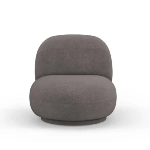 Draaibare fauteuil Chuck bouclé Beso Lux Group