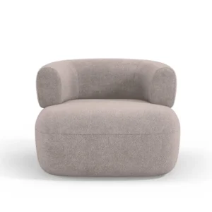 Fauteuil Jenny bouclé Beso Lux Group