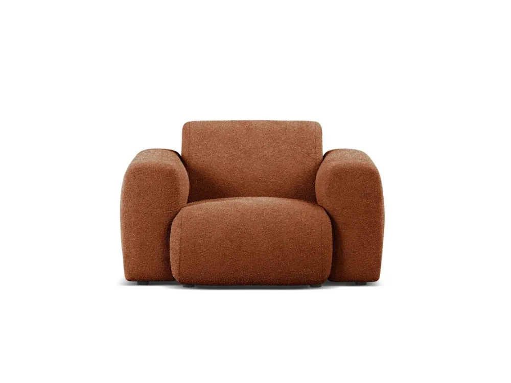 Fauteuil Molino bouclé Beso Lux Group