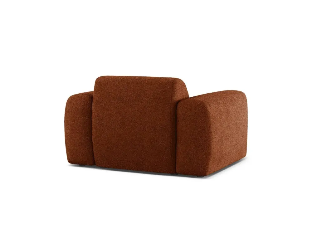 Fauteuil Molino bouclé Beso Lux Group