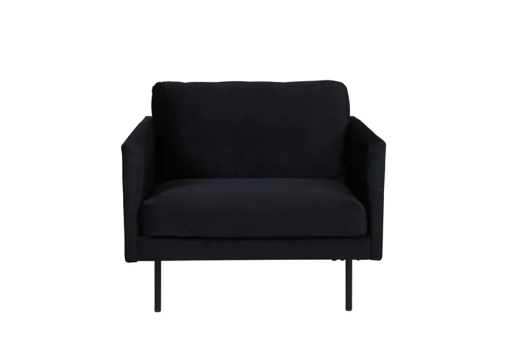 BRAM Fauteuil Rowen - Zwart