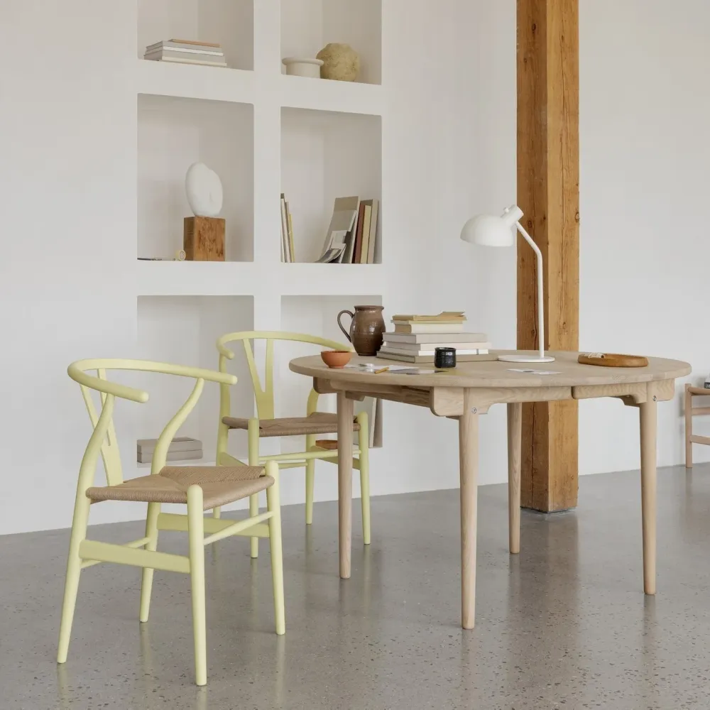 Carl Hansen & Søn CH24 Wishbone Soft eetkamerstoel Hollyhock