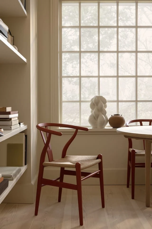 Carl Hansen & Søn CH24 Wishbone Soft eetkamerstoel Terracotta