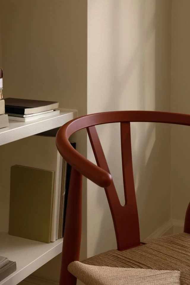 Carl Hansen & Søn CH24 Wishbone Soft eetkamerstoel Terracotta