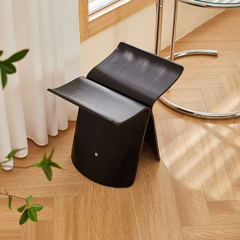 15,7" hoge schraagbijzettafel Scandinavische massief houten bijzettafel Clearhalo