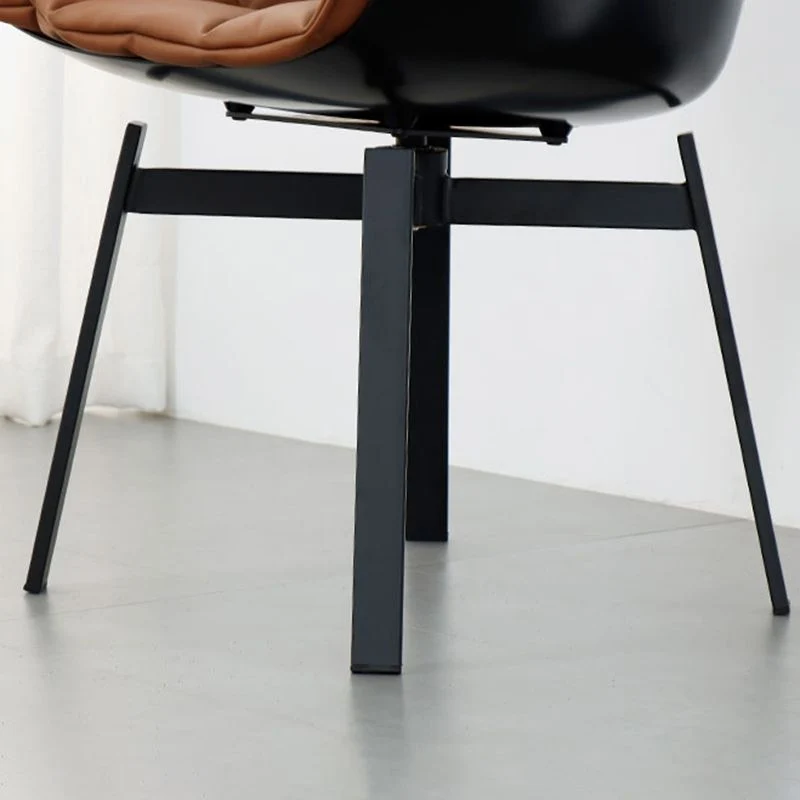 24.41 "L x 24.41" B x 33.46 "H Modern Kussen Rugkussen Top Armen Stoel voor Woonkamer Clearhalo
