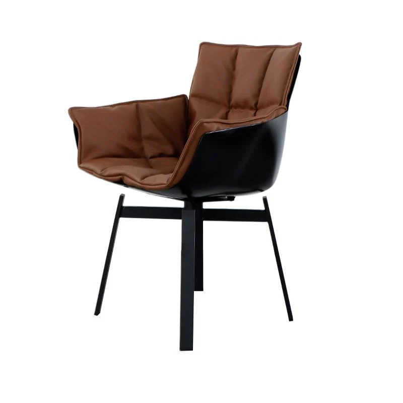 24.41 "L x 24.41" B x 33.46 "H Modern Kussen Rugkussen Top Armen Stoel voor Woonkamer Clearhalo