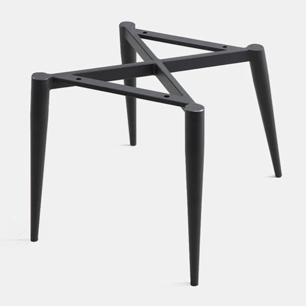 Armloze eetkamerstoelen van imitatieleer, moderne stalen poten, eetkamerstoel Clearhalo