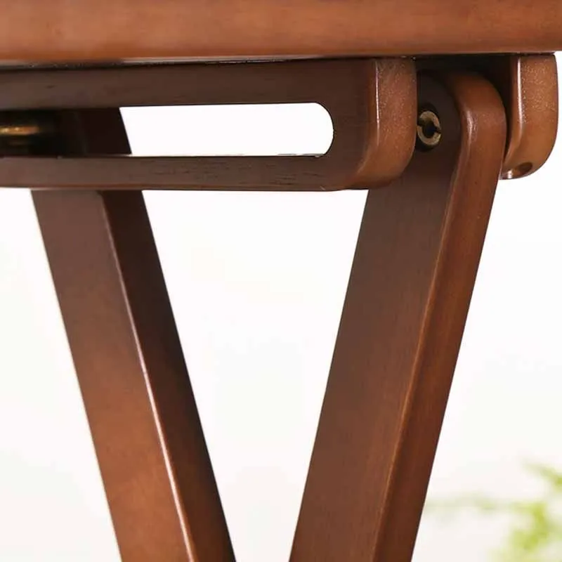 Armloze houten 25-inch barkrukken Scandinavische stijl, opvouwbare tegenkrukken, 1 stuk Clearhalo