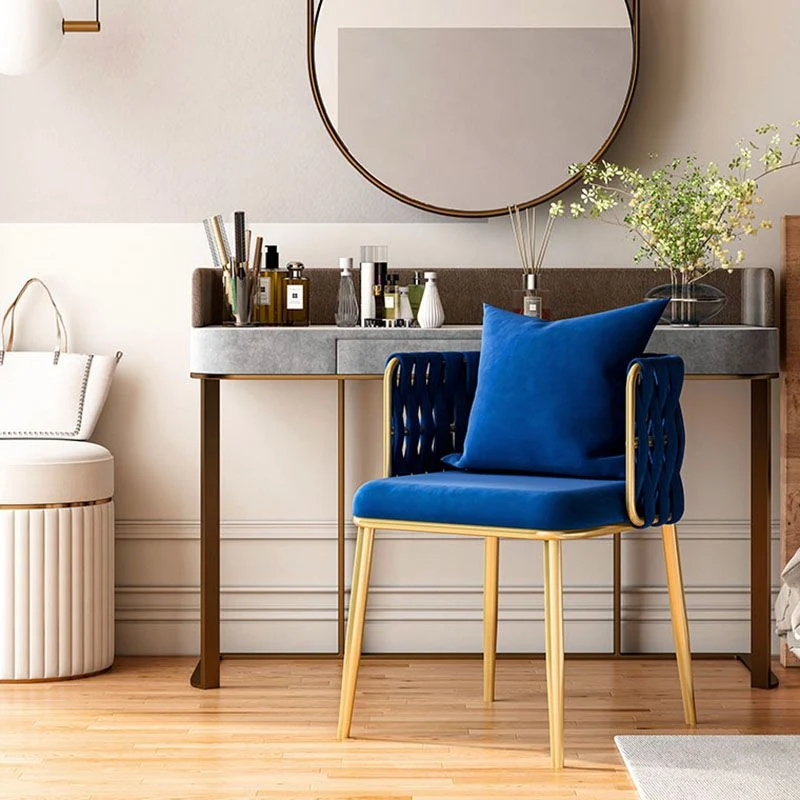 Bijzetstoelen van stof met Scandinavisch design en bijzetstoel met stevige rugleuning Clearhalo