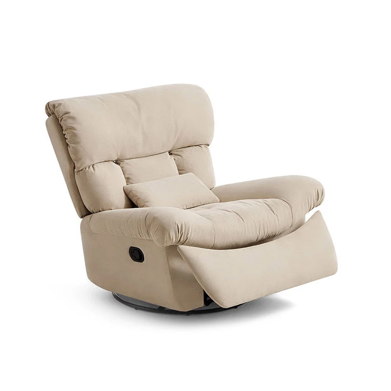 Draaibare schommelstoel Fauteuil Lendensteun Wingback-fauteuil Clearhalo
