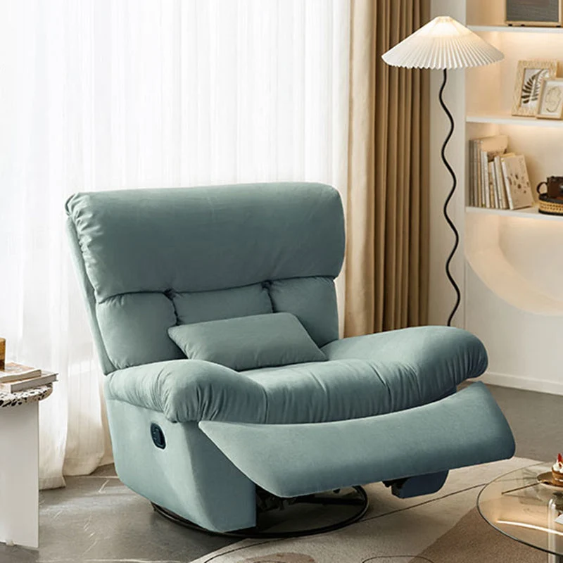 Draaibare schommelstoel Fauteuil Lendensteun Wingback-fauteuil Clearhalo