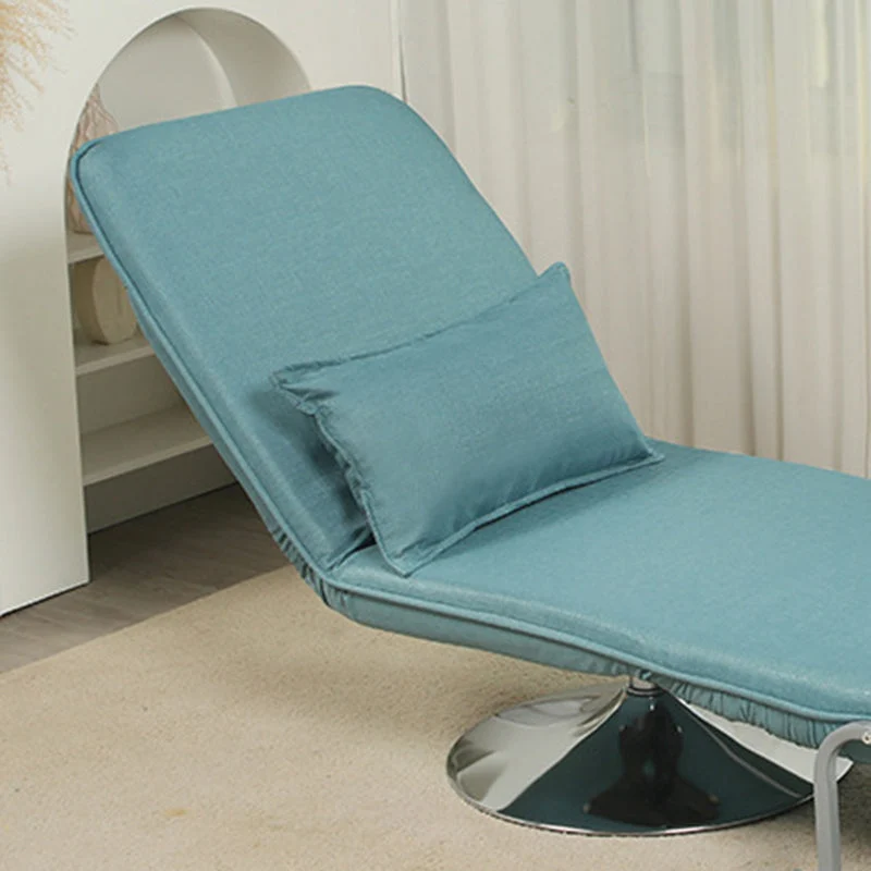 Draaibare standaard fauteuil, effen kleur metalen frame fauteuil Clearhalo