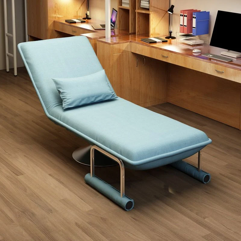 Draaibare standaard fauteuil, effen kleur metalen frame fauteuil Clearhalo