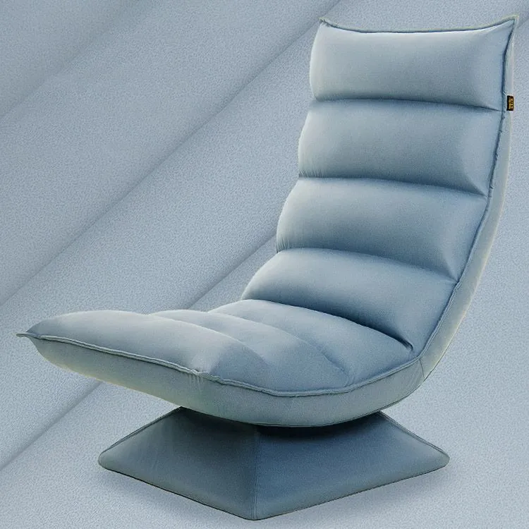Draaibare standaard fauteuil metalen frame kunstleren fauteuil Clearhalo