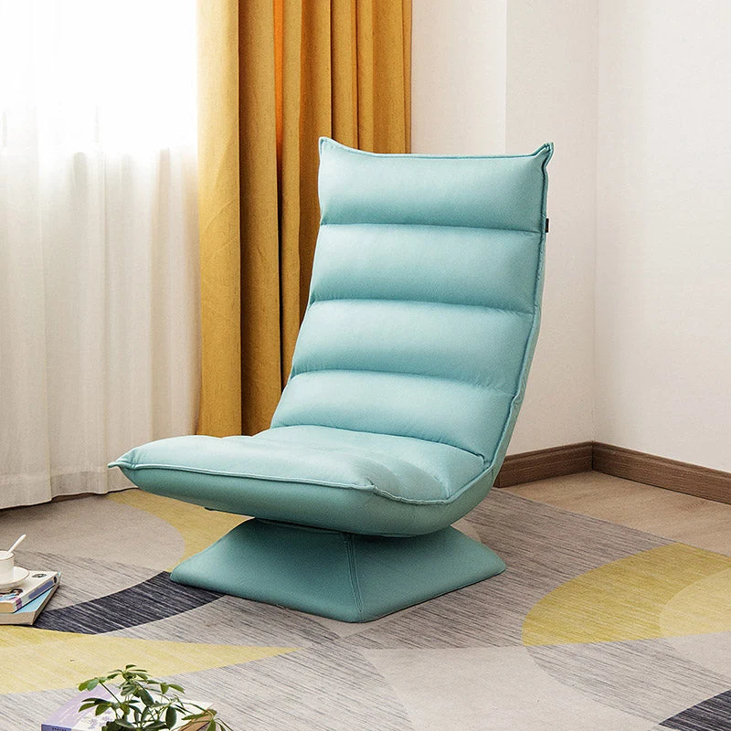 Draaibare standaard fauteuil metalen frame kunstleren fauteuil Clearhalo