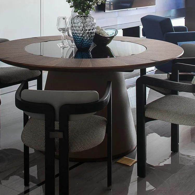Eetkamer Arm Eetkamerstoel Moderne Home Massief Houten Eetkamerstoel Clearhalo