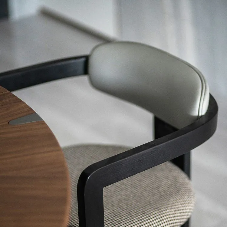 Eetkamer Arm Eetkamerstoel Moderne Home Massief Houten Eetkamerstoel Clearhalo