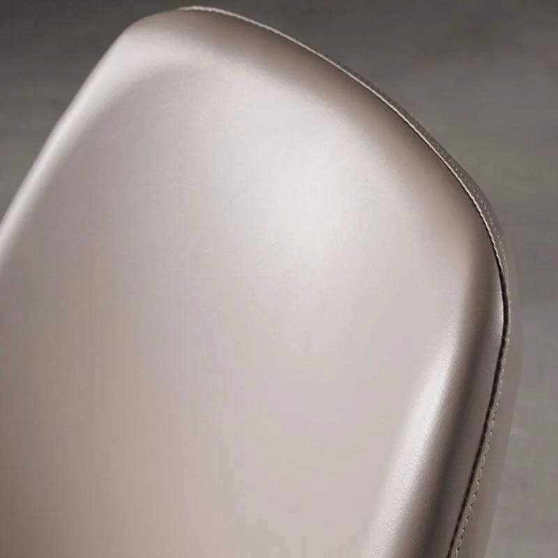 Eetkamerstoelen Scandinavische stijl Keuken Armloze stoel met metalen poten Clearhalo