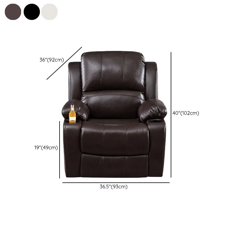 Effen kleur fauteuil, moderne thuisbioscoop Enkele thuisbioscoop fauteuil Clearhalo
