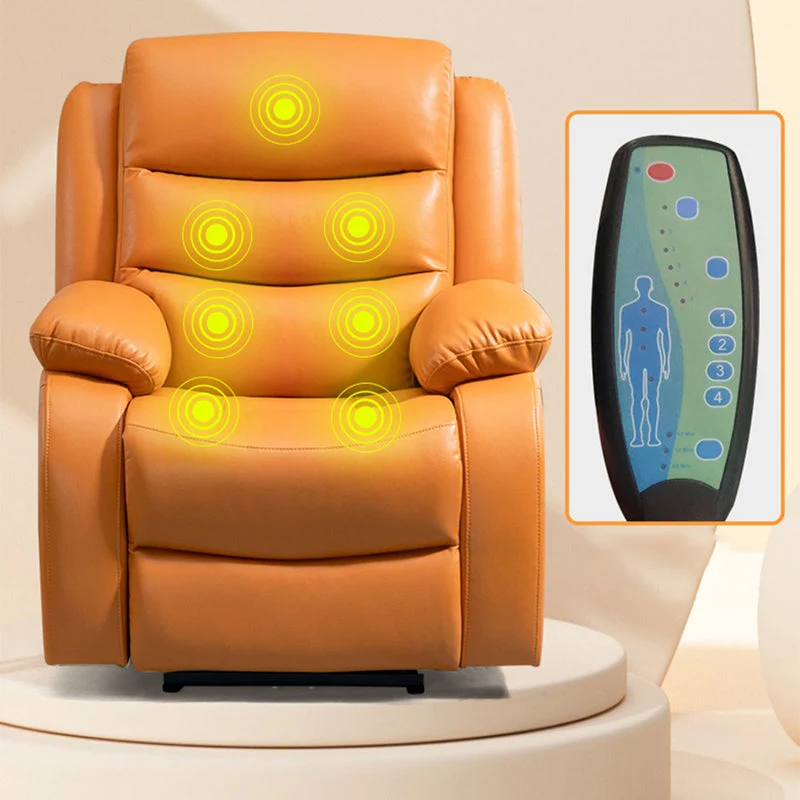 Effen kleur fauteuil stoel massage liggende standaard fauteuil Clearhalo