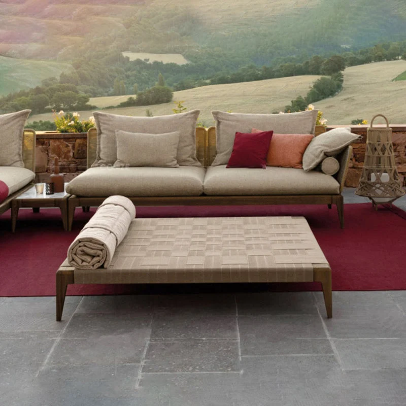 Eigentijds met Arms Chaise Pillow Top Arms voor Slaapkamer Woonkamer Clearhalo