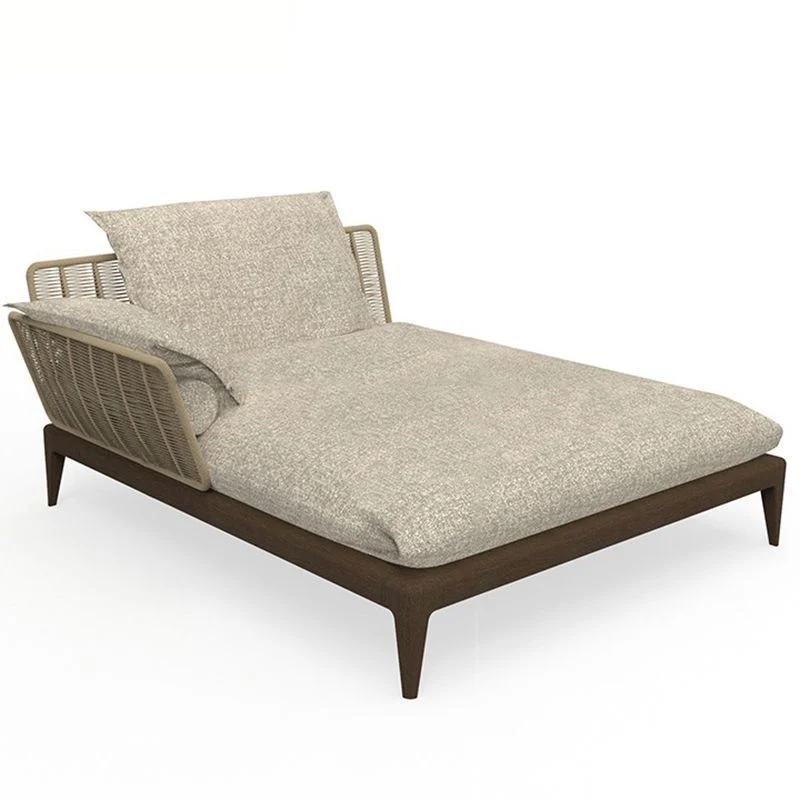 Eigentijds met Arms Chaise Pillow Top Arms voor Slaapkamer Woonkamer Clearhalo
