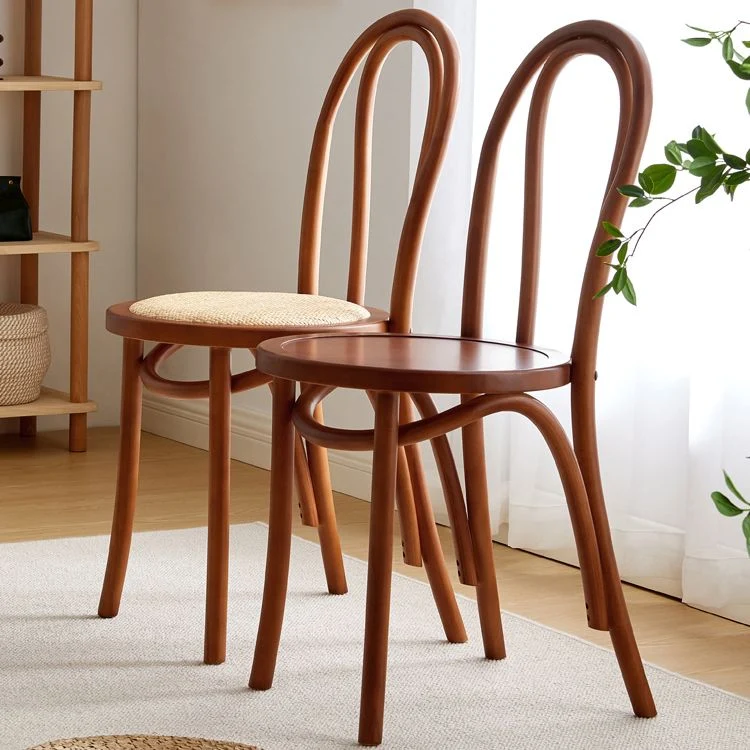 Eigentijdse beukenhouten stoelenset keuken eetkamer Windsor stoelen aan de achterkant Clearhalo