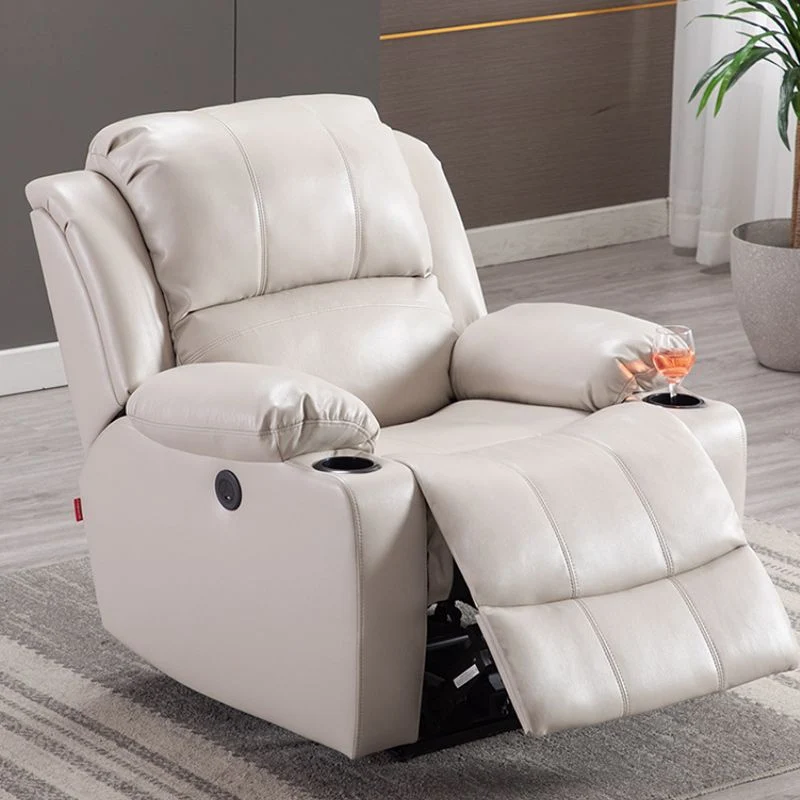 Eigentijdse fauteuil, effen kleur, metaal, standaard liggend voor binnen Clearhalo
