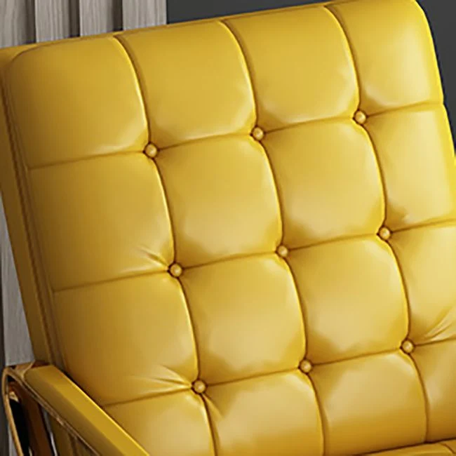 Eigentijdse fauteuil met accent Moderne gestoffeerde fauteuil Clearhalo