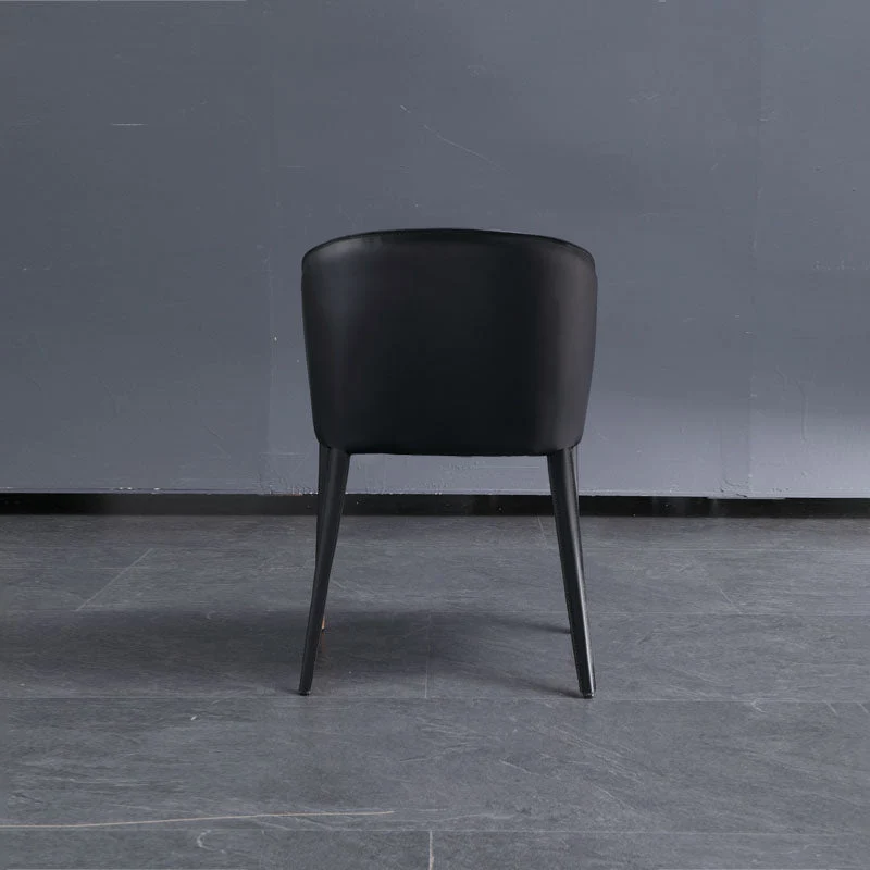 Eigentijdse metalen eetkamerstoel, gestoffeerde fauteuils voor gebruik restaurants Clearhalo