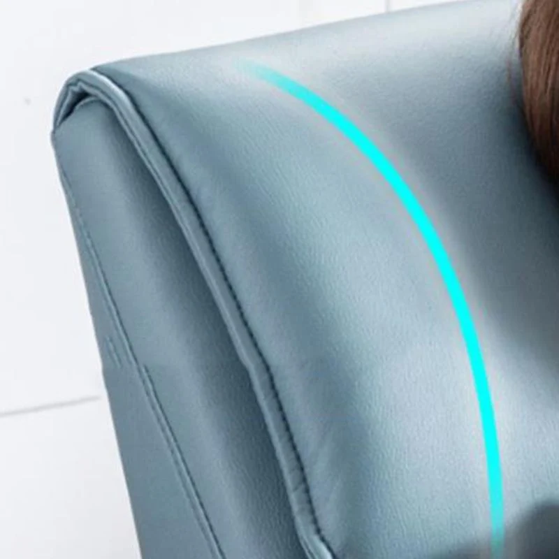Eigentijdse standaard fauteuil draaibaar onderstel metaal effen kleur binnen liggend Clearhalo