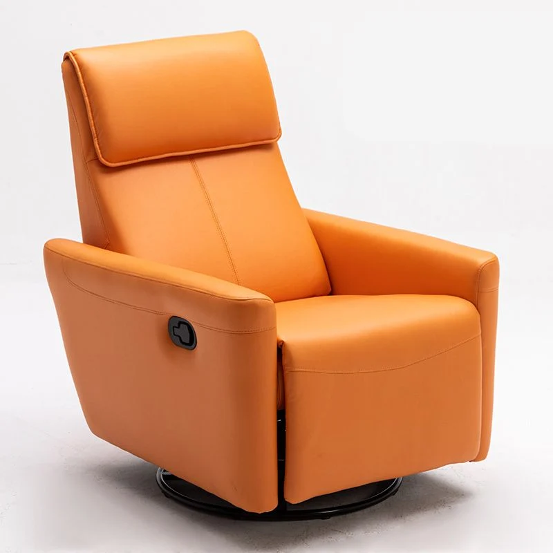 Eigentijdse standaard fauteuil draaibaar onderstel metaal effen kleur binnen liggend Clearhalo