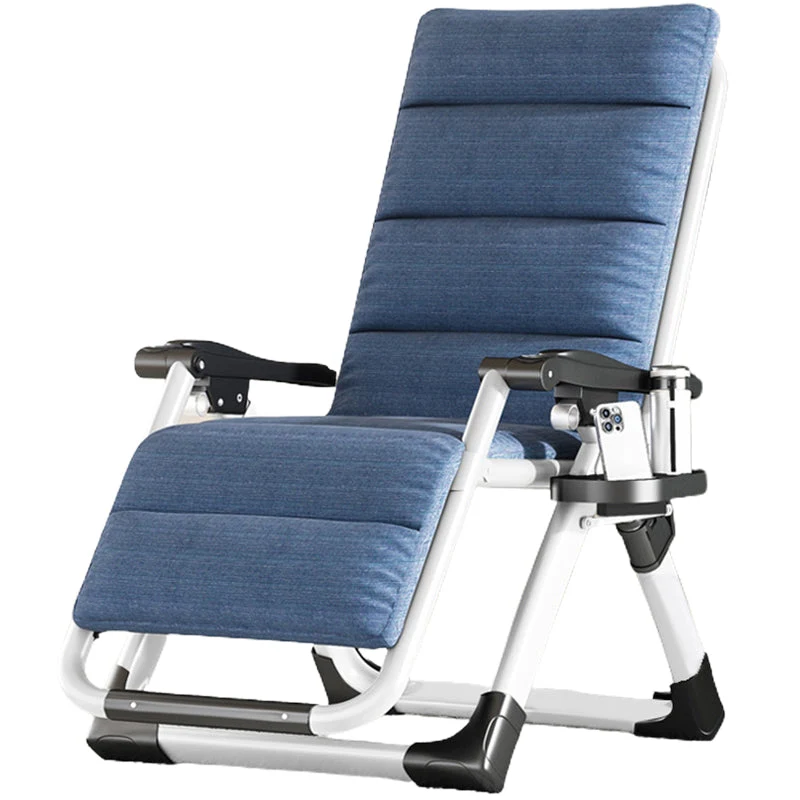 Eigentijdse standaard fauteuil met bekleding en metalen onderstel Clearhalo