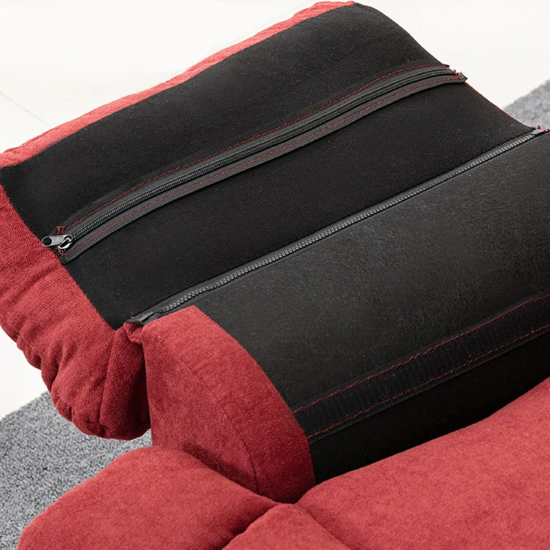 Eigentijdse standaard fauteuil stof effen kleur schommelarm voor binnen, liggend Clearhalo