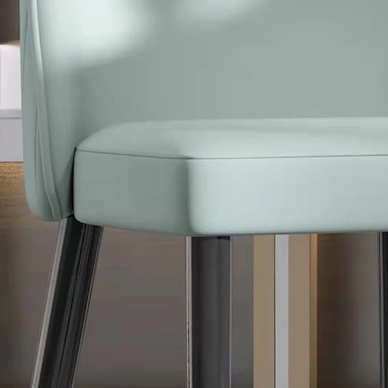 Eikenhouten glamoureuze eetkamerstoel met matte afwerking en massieve achterkant Clearhalo