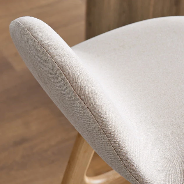 Essen massief houten frame armloze barkruk Binnen gestoffeerde barkruk Clearhalo