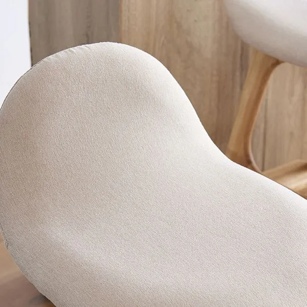 Essen massief houten frame armloze barkruk Binnen gestoffeerde barkruk Clearhalo