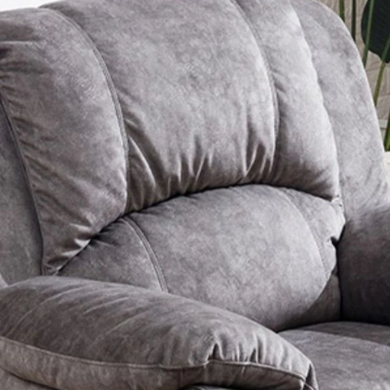 Fauteuil van kunstleer met lumbaal metalen frame Standaard fauteuil Clearhalo